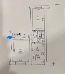 Купить двухкомнатную квартиру по ул. МОПРА (Нововятск), 8, г. Киров